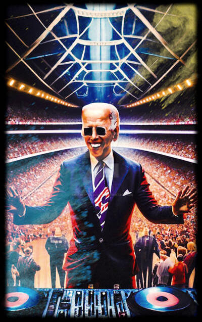 President Biden is playing Tunes At Wembley Stadium